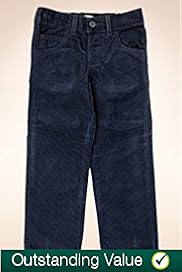 Pure Cotton Straight Leg Corduroy Trousers