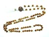 Yoga Meditation Mala- Moonstone Rudraksha Prayer Bead Japa Mala Necklace 108+1