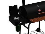 Char-Griller 4444 3-in-1 Side Burner for Smokin' Pro, Pro Deluxe, Wrangler, or Outlaw Grills