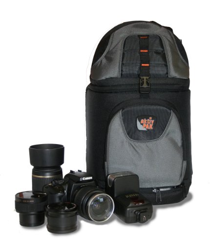 See Aktiv Pak AP200 200 Camera Sling Bag (Silver/BL)