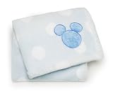 Disney Printed Embroidered Boa Blanket, Mickey