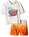 Osh Kosh Baby Boys' Surf Short Sleeve Rash Guard Set
