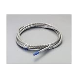 エスコ 6mmx50mハンドウィンチ用ワイヤｰロｰプ EA989SN-6