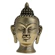Buddha Head Brass Religious Sculptures