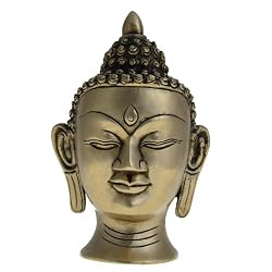 Buddha Head Brass Religious Sculptures