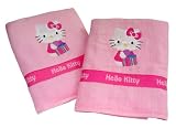NEW Hello Kitty Mod Shopper 6 Piece Towel Set - Pink