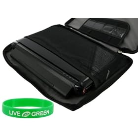 Acer AOD250-1838 10.1-Inch Netbook Carrying Bag (Checkpoint-Friendly - Orange / Black)