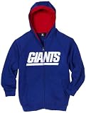 NFL Boys New York Giants Sportsman Zip Ft Fleece Hoodie - R18C4Q02