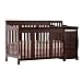 Stork Craft 04586-479 Portofino 4-In-1 Fixed Side Convertible Crib and Changer (Espresso)