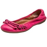 Report Women's Ilana Ruffled Ballerina Flat,Hot Pink,6 M