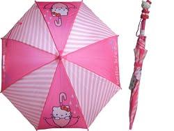 Cute Hello Kitty Pink Girls Umbrella