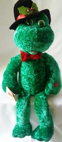 Chantilly Lane 22″ Holiday Louie Frog Chantilly Lane 22″ Holiday Louie Frog