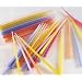 TAG Birthday Cupcake / Cake Party Candles (Tapers), Set of 24 7-Inch Tall , Assorted Colors