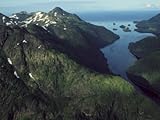 Aerial View of the Alaskan Shores at Prince William Sound Photographic Poster Print by Karen Kasmauski, 48x64