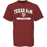 Russell Texas A&M Aggies Maroon Alumni T-shirt