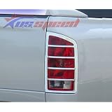 2002-06 Dodge Ram Chrome Tail Light Covers 2PC by CWZ