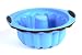 SiliconeZone New Wave Bund form Pan-10 cup, Bright Blue/Chocolate