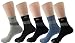 Jiye Men's Wool Winter Socks(Pack of 5)