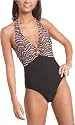 Christina Women's One Piece Halter Top Swimsuit