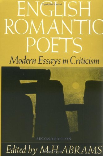 English Romantic Poets: Modern Essays in Criticism (2nd Second Edition) [Paperback]