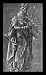 alsatian2  - Alsatian champion St Barbara Gold WoodMounted Art Poster