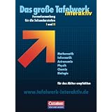 Das gro�e Tafelwerk interaktiv - �stliche Bundesl�nder und Berlin: Tafelwerk Mathematik, Informatik, Astronomie, Physik, Chemie, Biologie: ... Unterricht in den Sekundarstufen I und IIvon "Prof. Dr. R�diger..."