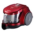 Samsung SC-4355R Staubsauger / 1800 Watt / rot metallic / Twin Chamber System, HEPA Filter, beutellos