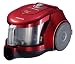 Samsung SC-4355R Staubsauger / 1800 Watt / rot metallic / Twin Chamber System, HEPA Filter, beutellos