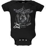 Johnny Cash - Crawl The Line Infant Bodysuit