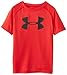 Under Armour Boys 2-7 Big Logo Short Sleeve Tee Red