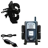 Sanyo RL-7300 Auto Vent Holder with Car Charger - Uses Gomadic TipExchange