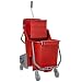 Unger COMBR 30 Liter Red Combo Restroom Bucket