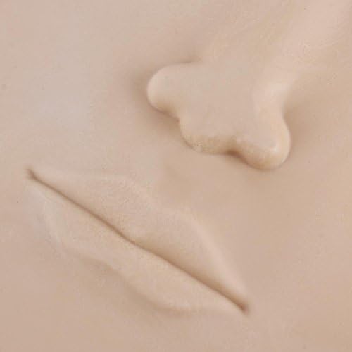 Venuse® Pro Mannequin Training Makeup 3d Eyelashes Practice Skin Make up Painting Soft Gift