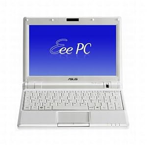 Asus Eee PC 900A-WF 22,6 cm (8,9 Zoll) WVGA Netbook (Intel Atom N270 1,6GHz, 1GB RAM, 8GB SSD, Linux) wei�