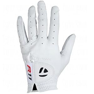 TaylorMade Men's R11 Glove, White/Red (X-Large, Left Hand)
