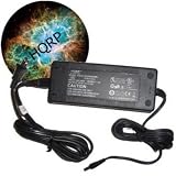 HQRP AC Power Adapter / Battery Charger + Cord for HP Pavilion ZV5370US / ZV5380US / ZV5386US Laptop / Notebook Replacement 120W plus HQRP Coaster