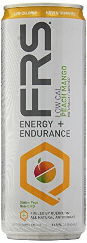 FRS Energy Low Cal Nutrition Beverage, Peach/Mango, 12-Count, 11.5 Ounce