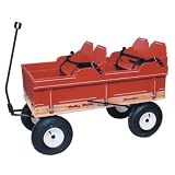 Double Wagon Seat Only with Seat Belts by The Cedar Store