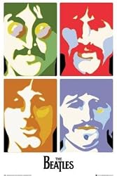 The Beatles - Sea of Science - 4 Pics Pop Art 24x36 Poster