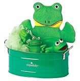 Elegant Baby Bath Gift Bucket - Frog