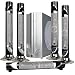 JVC SX-W6555S 6-Piece 5.1 Channel Surround Sound Tower Speaker System (Silver/Black)