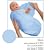 Kiddopotamus SwaddleMe Cotton Knit Adjustable Infant Wrap (Blue - Large)