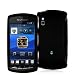 Black Rubberized Snap-On Hard Skin Case Cover for Sony Ericsson Xperia Play PSP by Electromaster