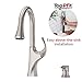 Pfister F-529-7MRGS Miri 1-Handle Easy Install Pull-Down Kitchen Faucet with Soap Dispenser, Spot Defense Stainless Steel