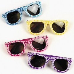 Hibiscus Sunglasses (1 Dozen) - Bulk