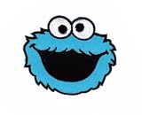 Produkt-Bild: Aufn&auml;her B&uuml;gelbild Aufb&uuml;gler Iron on Patches Applikation Kr&uuml;melmonster Sesamstrasse Kinder Kleidung
