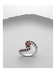 Gem Stones Ring In 92.5 Sterling Silver