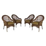 Smith & Hawken® Marlton 2008 Wicker Dining Chairs Set of 4 by Smith & Hawken