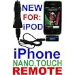 Wireless FM Transmitter + Car Adapter Charger for iPod Touch, iPhone, Nano, Classic, + MORE! Charge your iPod / iPhone while using FM transmitter! 4GB, 8GB, 16GB, 32GB, 64GB, 120GB, 160GB