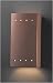 Justice Design Group 0925-PATA Smooth Faux Antique Patina Ambiance Functional Wall Washer Sconce from the Ambiance Collection
